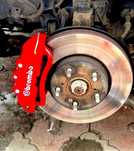 Pachet 4 Capace Etrieri Brembo Decorative, Universale BMW Toyota VW