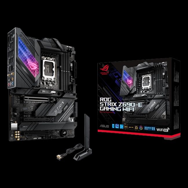 Почти готовый игровой ПК.
1. Asus ROG Strix Z690-E Gaming WiFi DDR5 (к