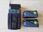 Festool SCA 8 , BP 18 Li 5,2 ASI - incarcator , acumulator