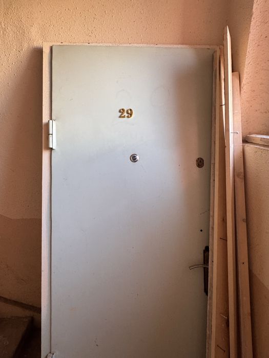 Входная дверь (металл,дерево)