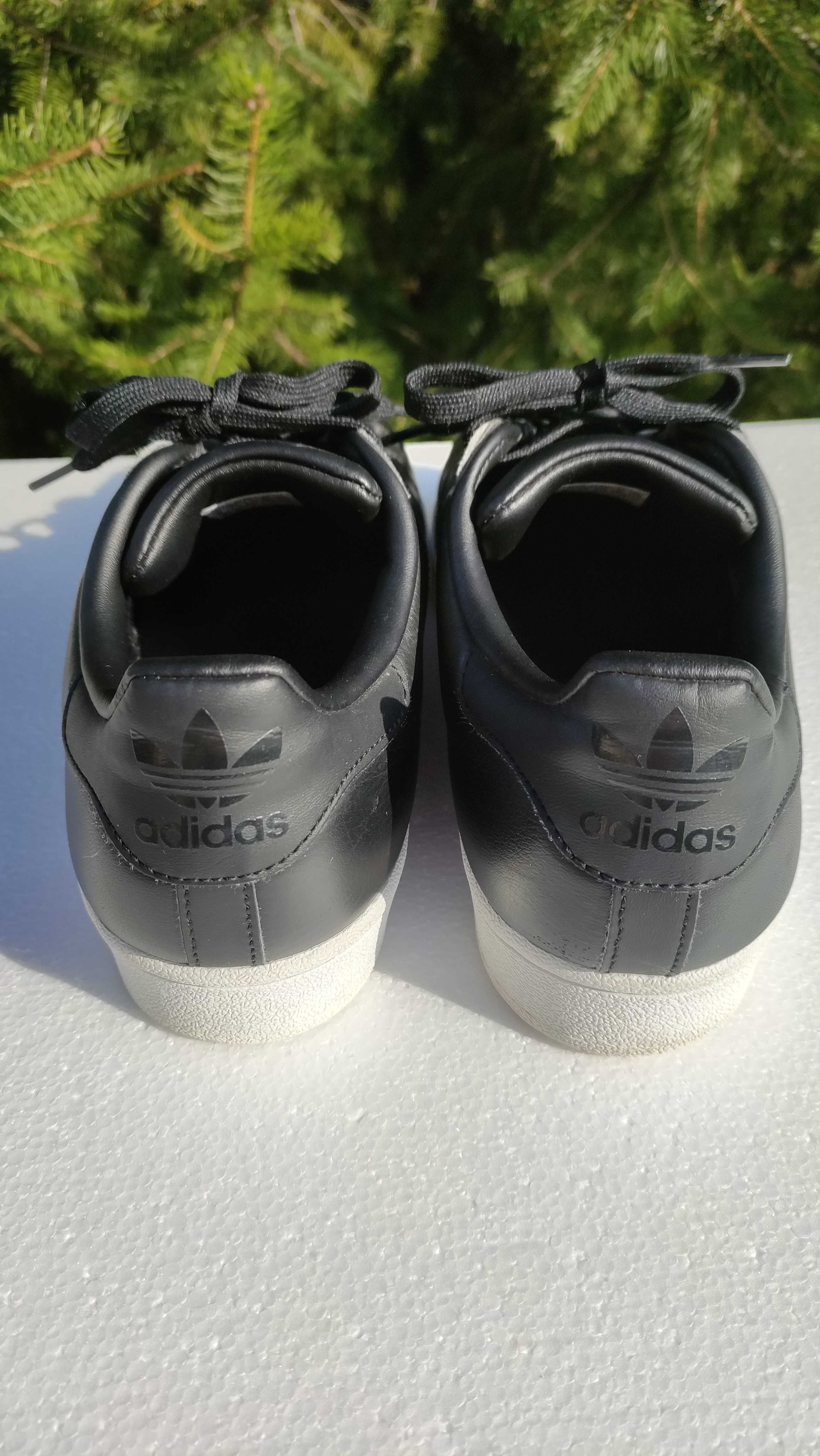 Adidas Superstar маратонки естествена кожа метален връх н.41 и 1/3