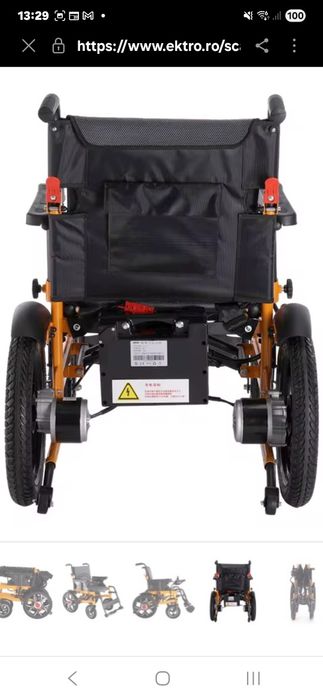 Vănd scaun pliabil electric
