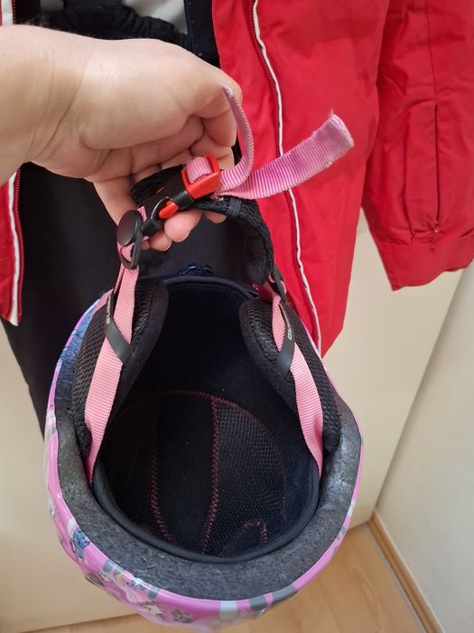 Salopeta si casca schi snowboard copii 122