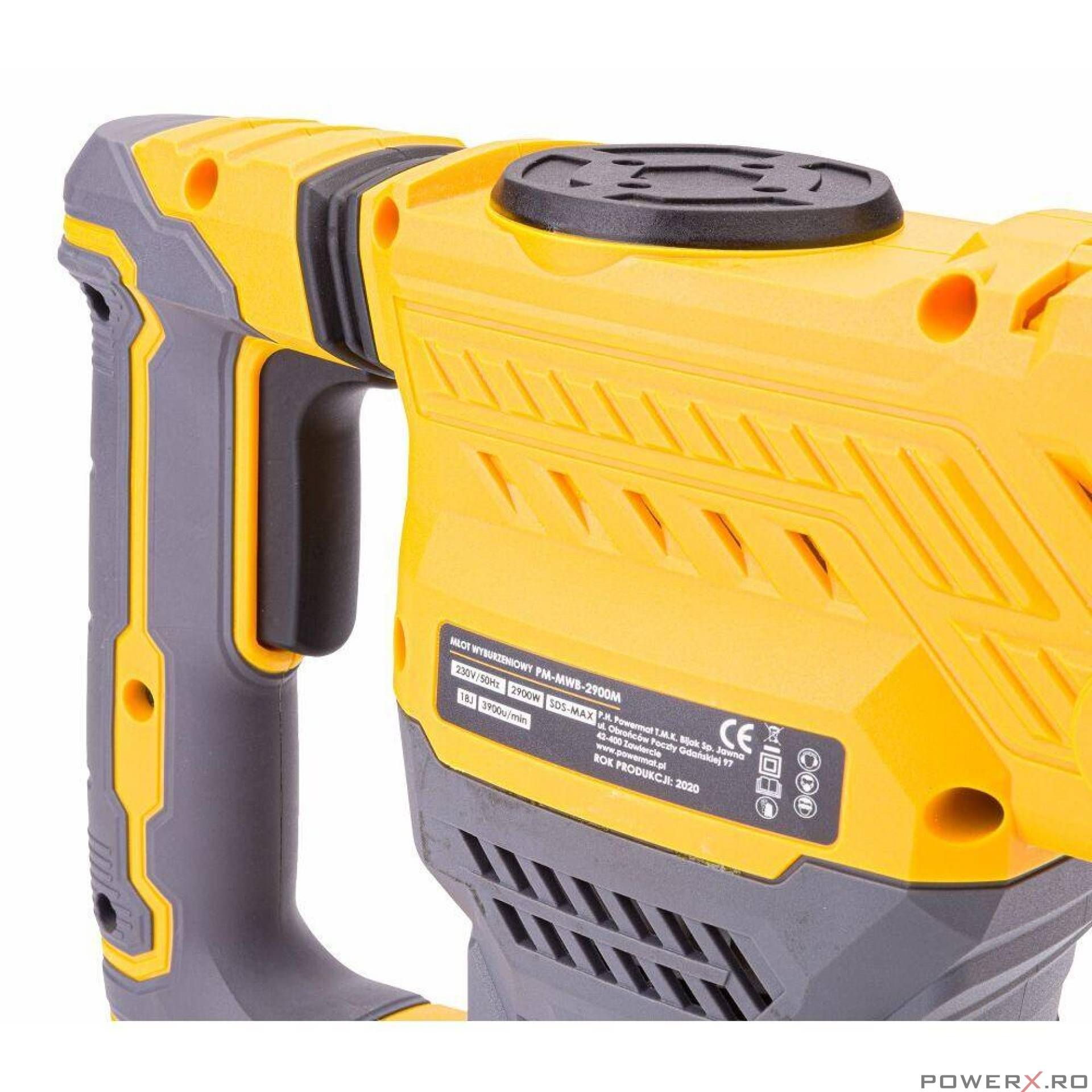Ciocan demolator, picamer 18J Sds Max 2900 W, Powermat