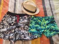 Lot slip, sort pentru înot, costum baie băiat 8 - 10 ani