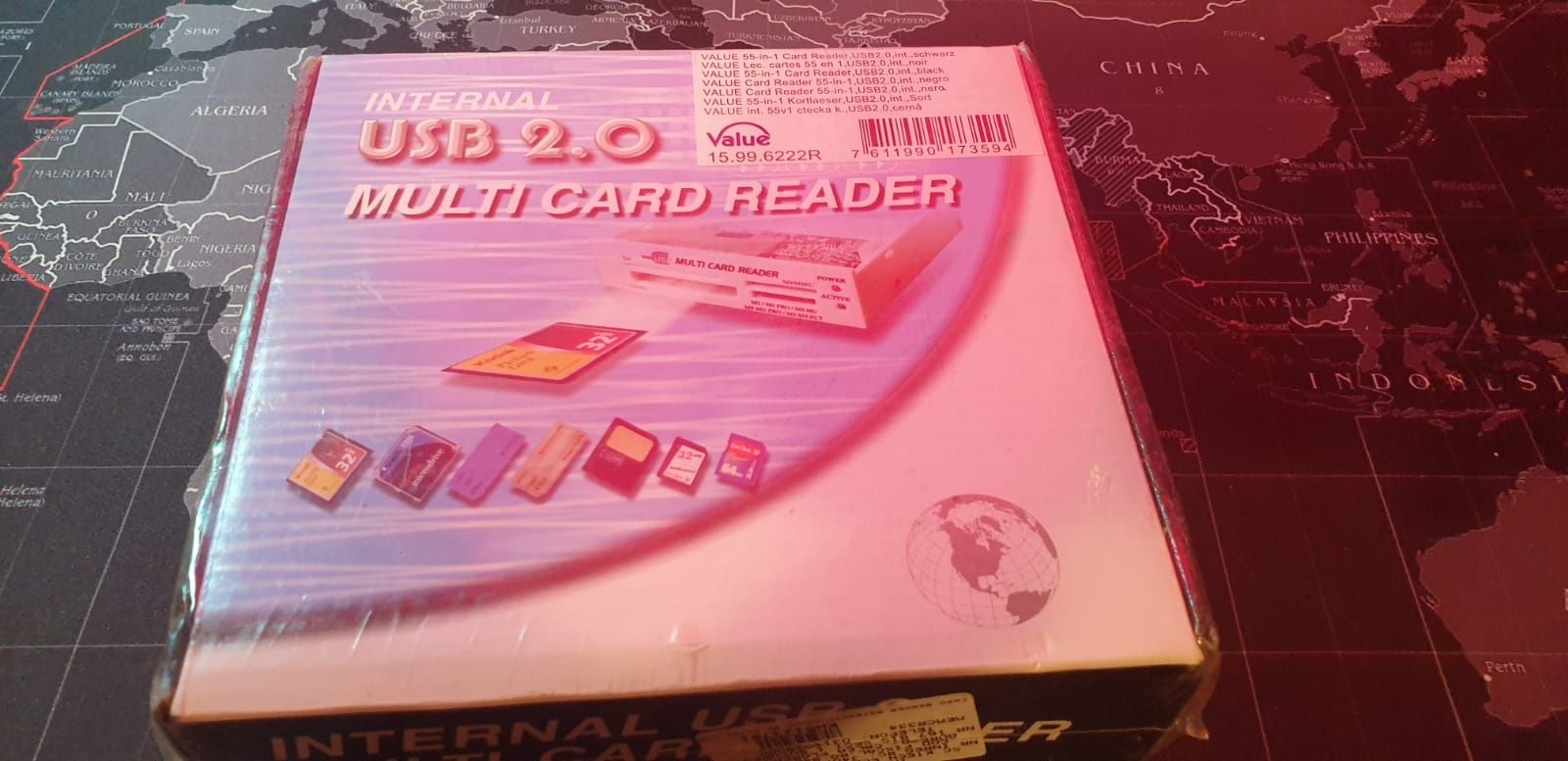 Multi card reader pc