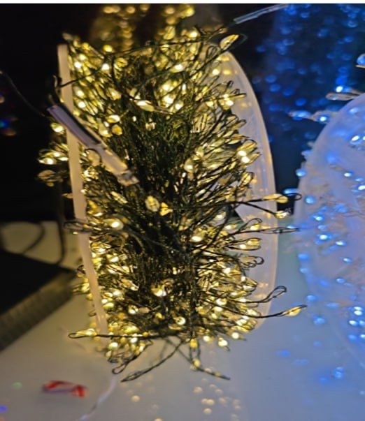 Гирлянда Капля Роса Мишура в ассортименте оптом