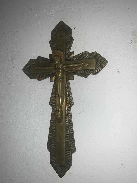 Cruce din bronz masiv