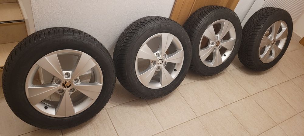 Roti iarna noi, originale pentru Skoda Octavia 205 60 16