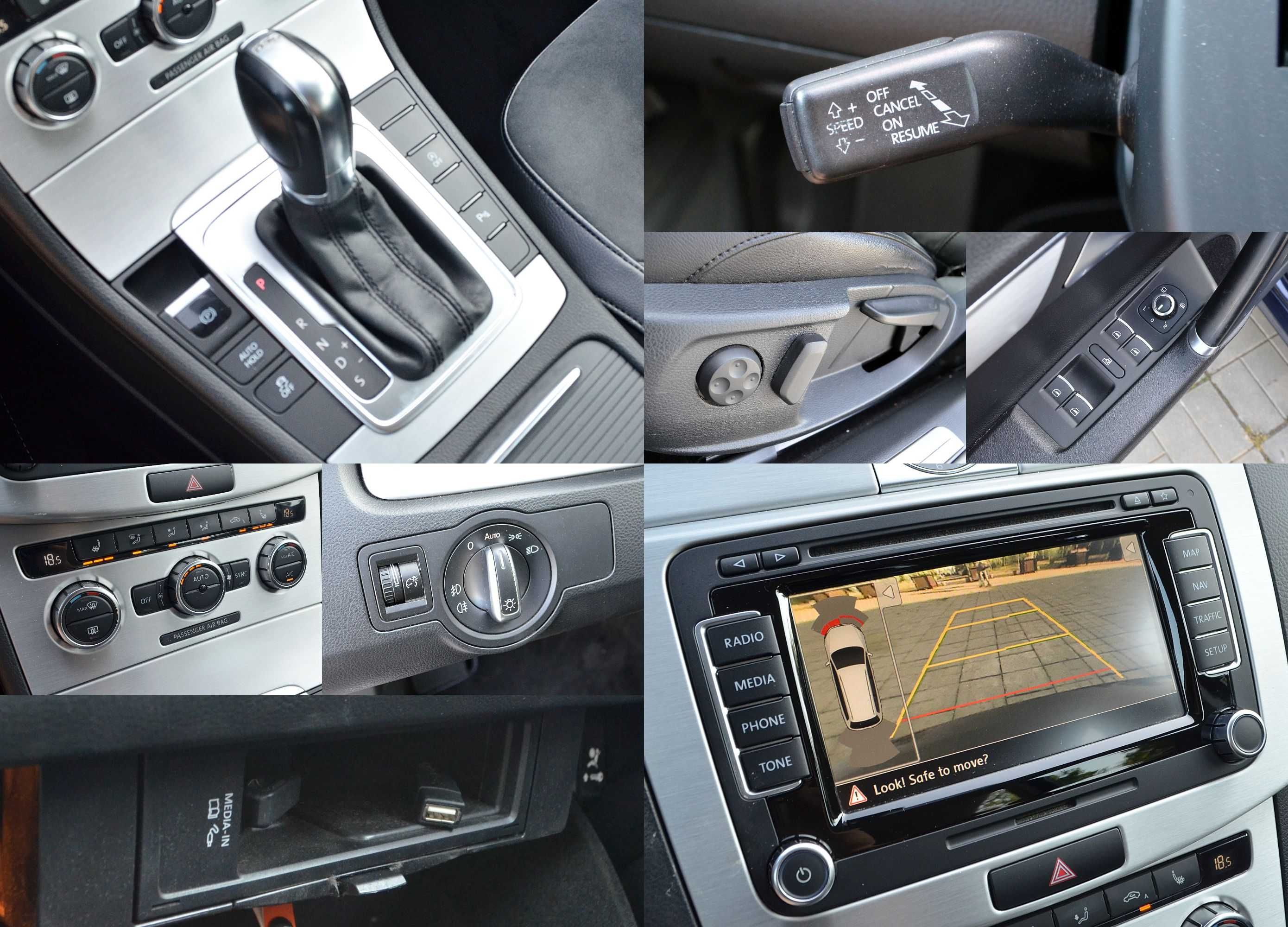 VW Passat B7 2.0tdi 177cp E5 Autom DSG Xenon Alcantara Clima Noua Navy