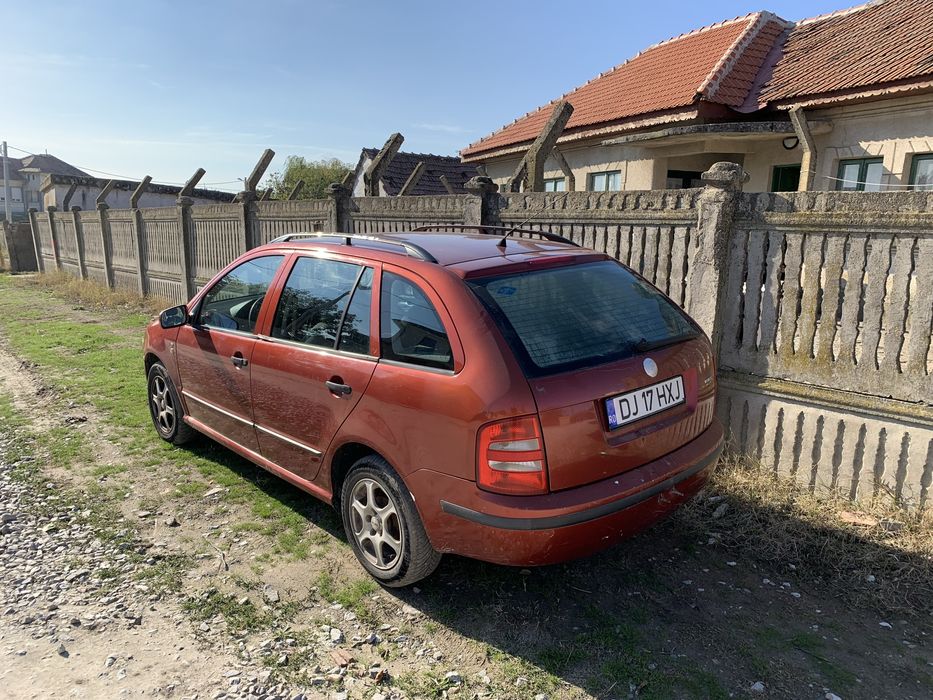 Vand scoda fabia 1.4 benzina +gaz omologat fara acte