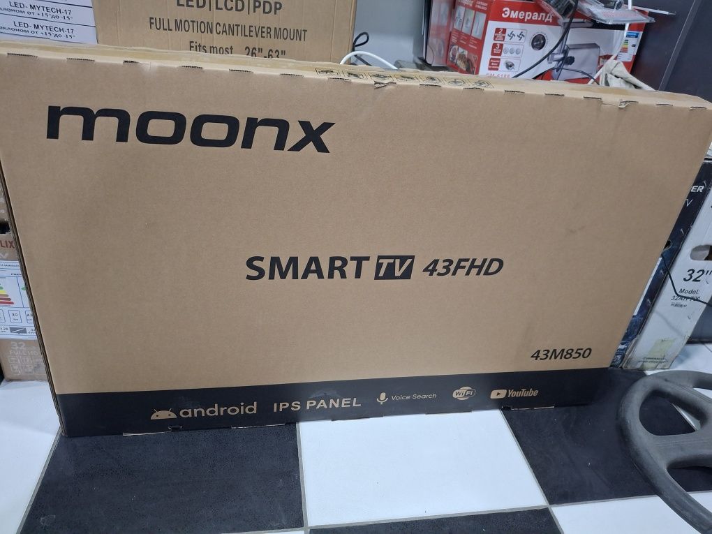 Moonx TV 43º,50º,55º Sotiladi