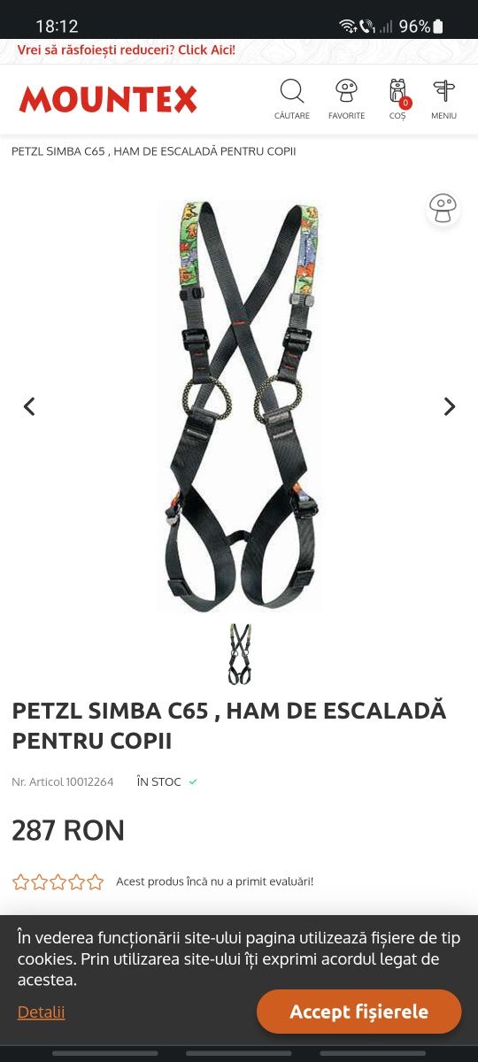 Ham Petzl Simba dedicat copiilor dornici de aventura