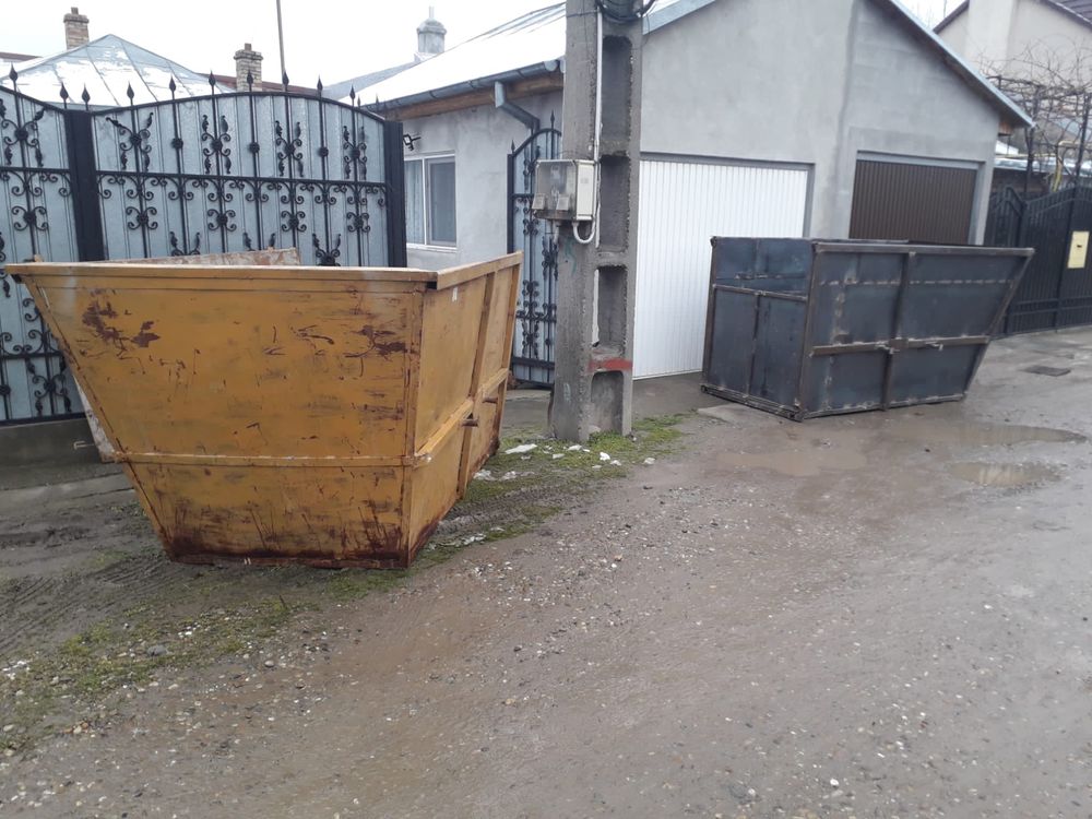 Transport moloz  CONTAINARE 3/5 mc