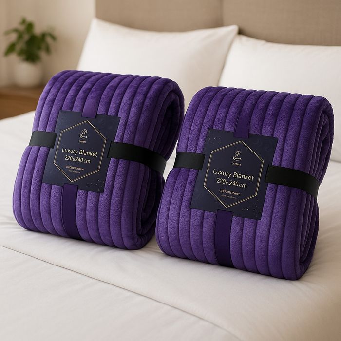 Промоция! 2 броя меки и луксозни одеяла за 70 лева