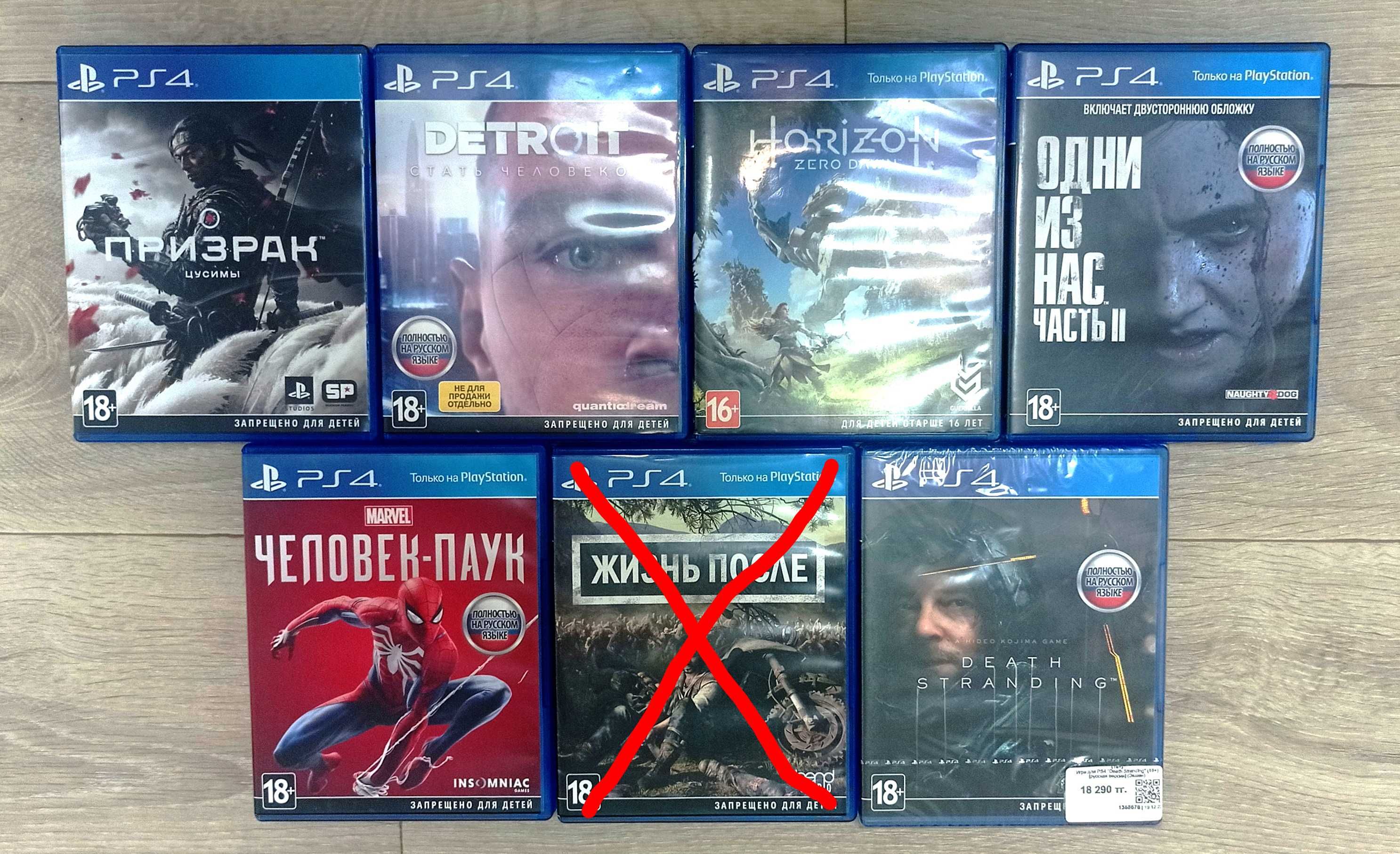Игры на приставку PS4