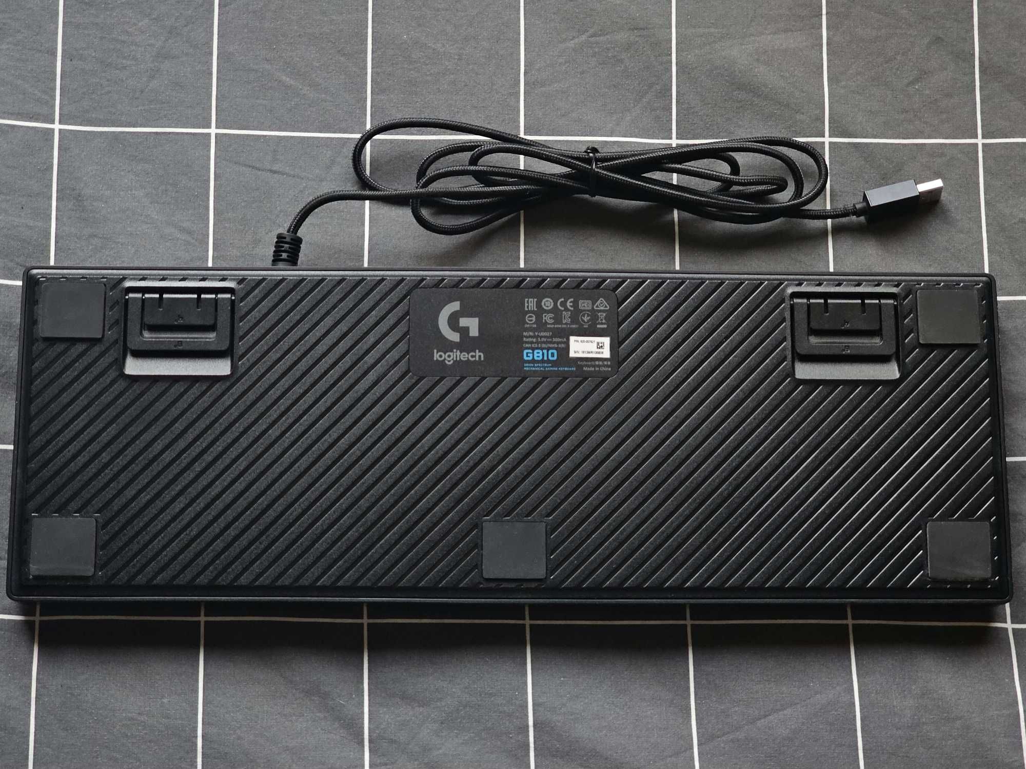 Logitech G810 Orion Spectrum – Механична геймърска клавиатура