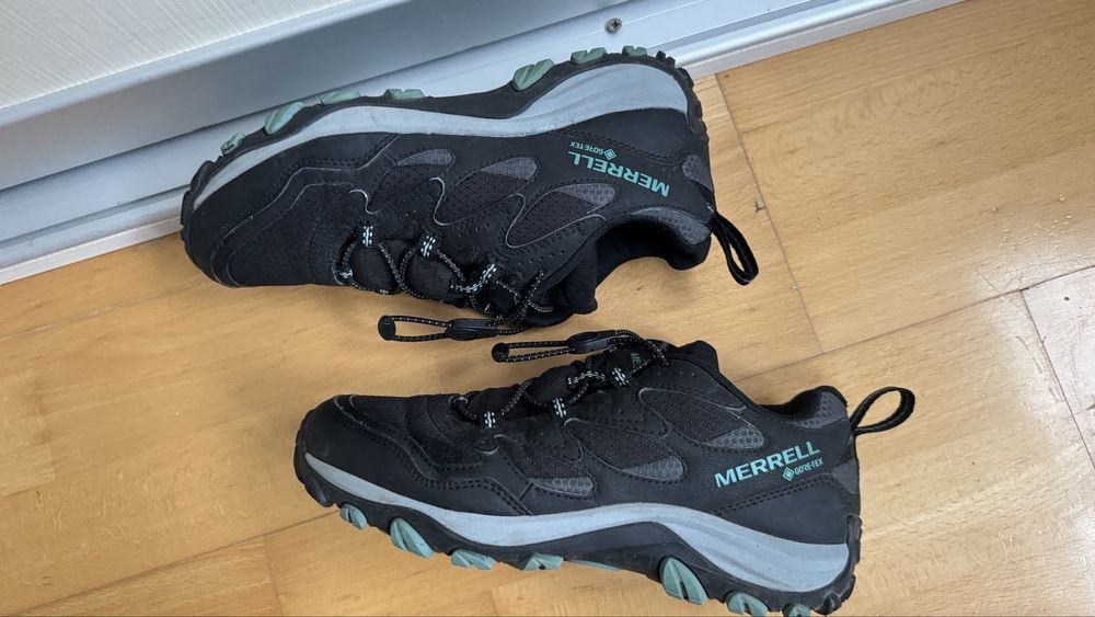Merrell gore-tex 38 24.5 cm gtx incaltaminte drumetie munte trekking