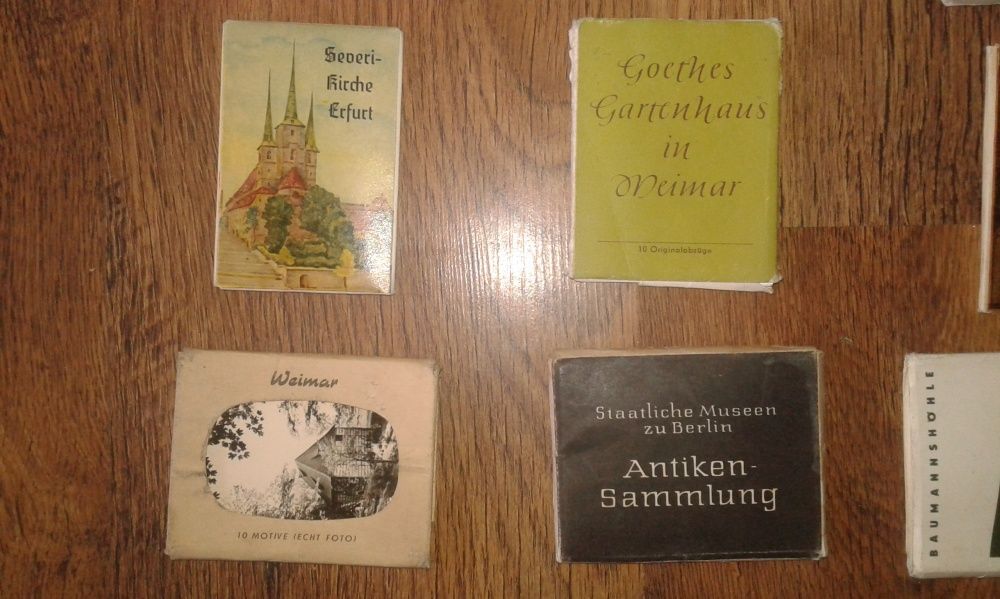 Стари картички от музеи в Европа