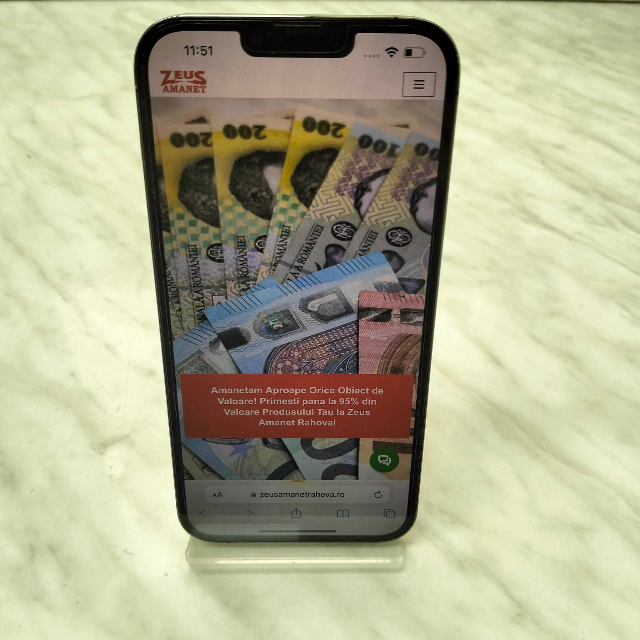 Telefon Apple iPhone 13 Pro Max 128GB Gri Zeus Amanet 32383
