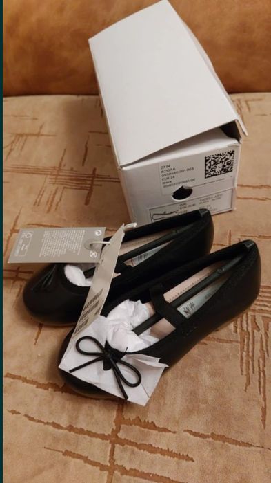 Pantofi piele H&M mărime 24, noi, cu eticheta