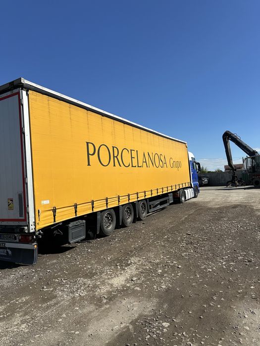 MAN TGX 440 mega an fabricatie 2009 euro 4 ,remorca schmitz mega 2008