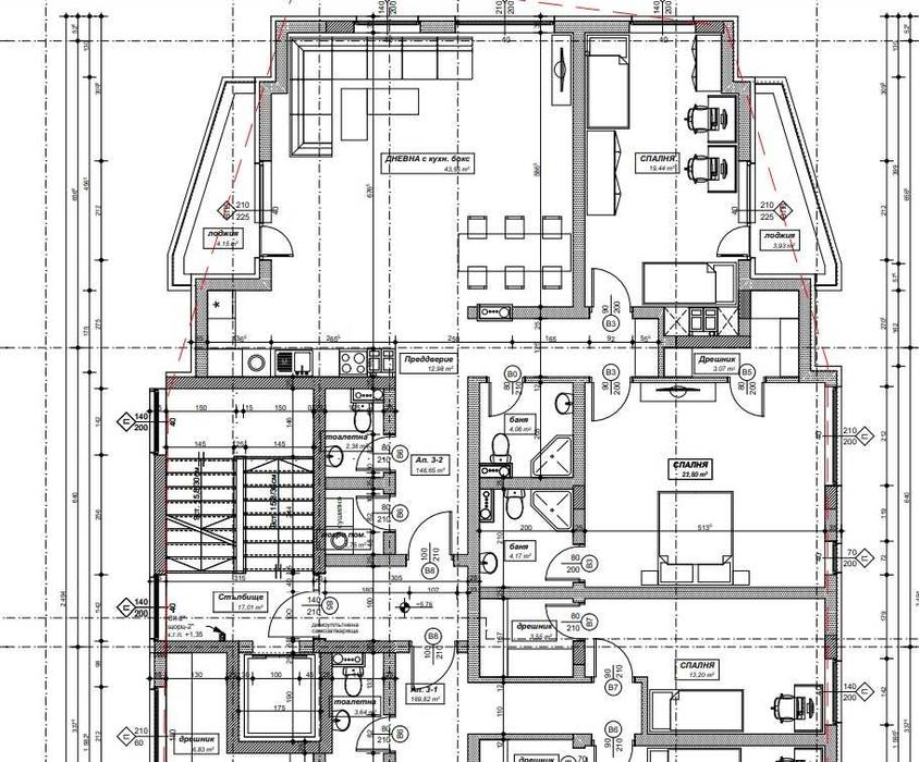 Продава се Тристаен апартамент в София, Лозенец - 222 кв.м за 3434 €/кв.м - Снимка #2