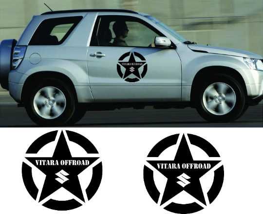 Vitara sticker Off road sticker Suzuki sticker Витара Офф Роуд 4x4