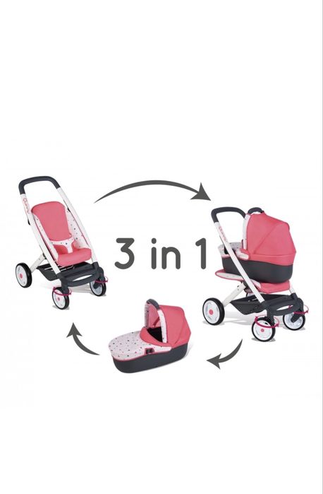 Количка за кукли 3в1 Quinny