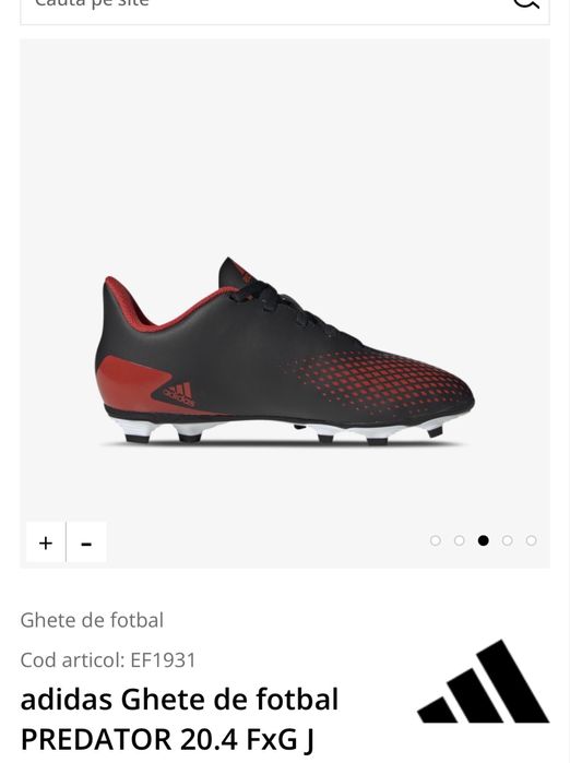 Ghete fotbal Adidas Predator