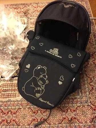 Коляска 3 в 1 CAM IL MONDO DEL BAMBINO elegant family Италия