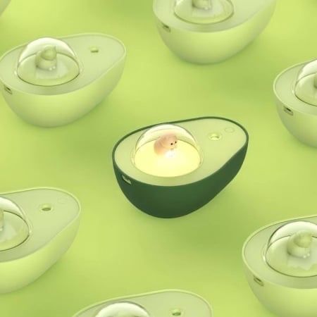 Difuzor Smartix Avocado cu lumina de noapte