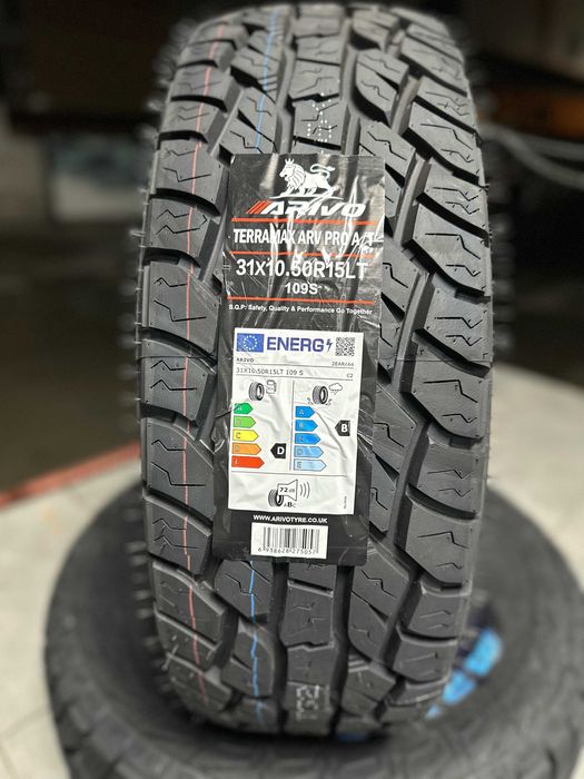 Нови джипови гуми ARIVO TERRAMAX ARV PRO A/T 31X10.50R15 109S НОВ DOT
