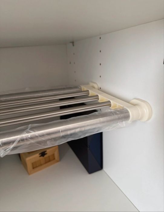 Suport raft pentru haine telescopic