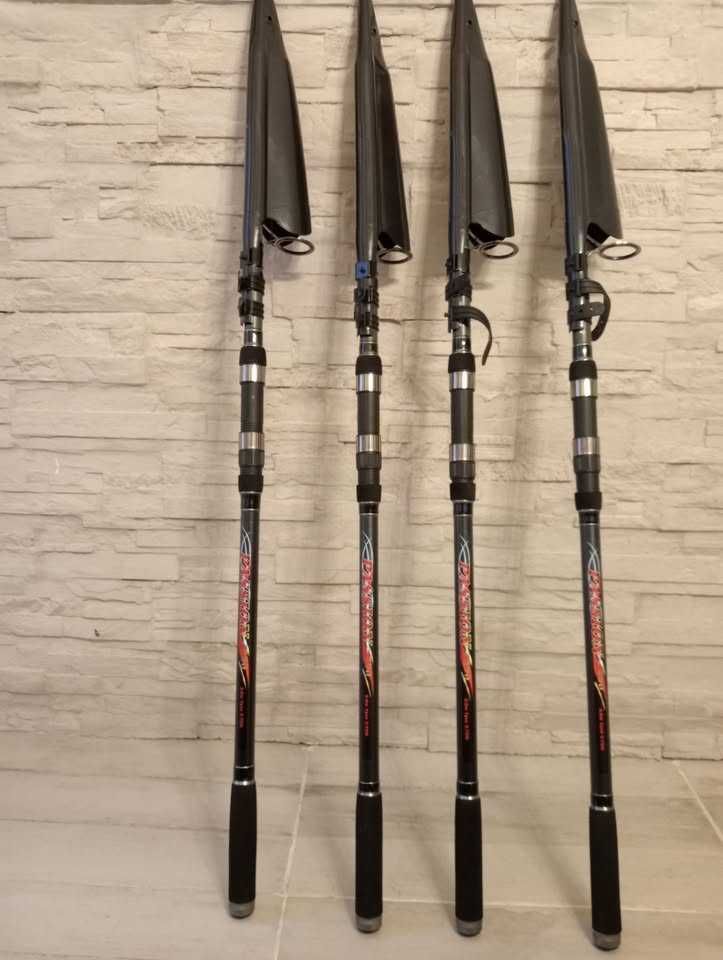 Set 4 lansete PASSION 3.9 m, 3.75 Lbs