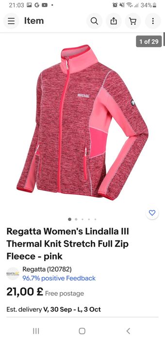 Haine REGATTA de calitate