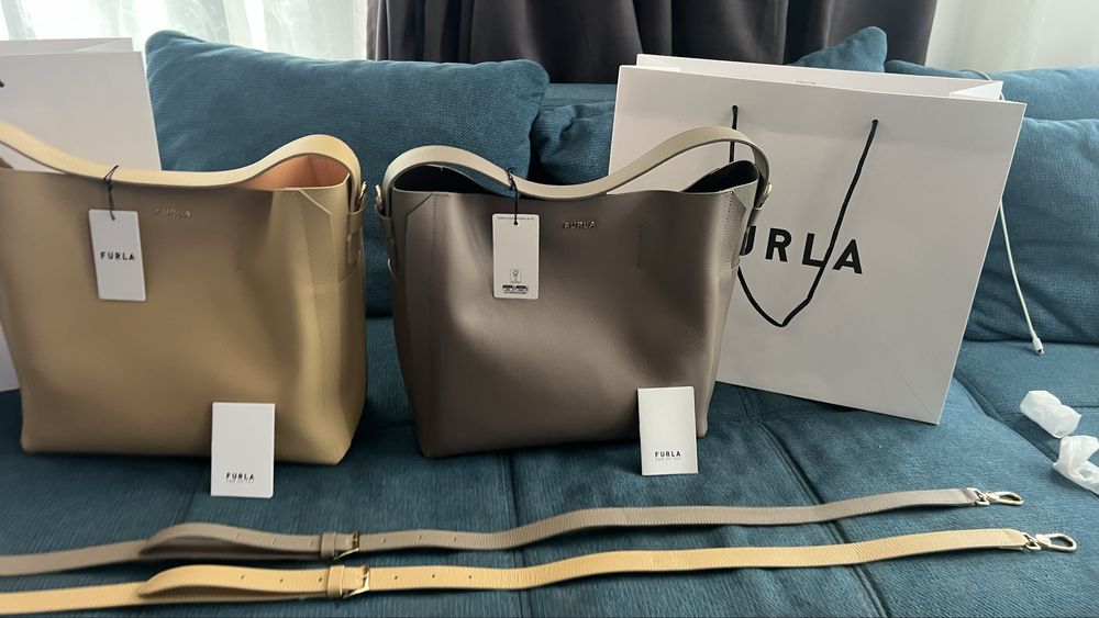 Furla Elizabet Hobo Bag L 100%оригинал, с етикети,подаръчен плик FURLA