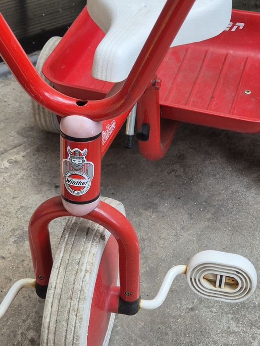 Bicicletă copii Winther cu coș rabatabil