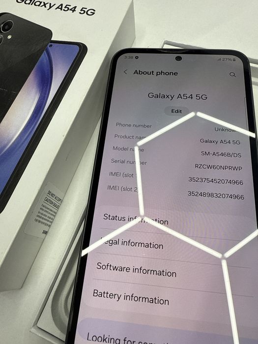 Samsung A54 5G 128Gb Full Box Intretinut