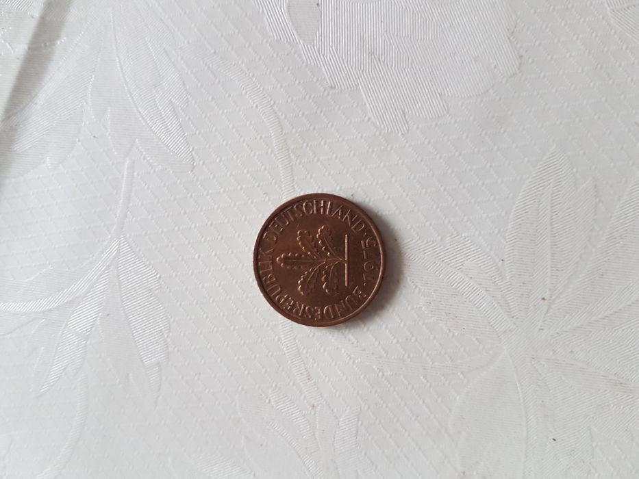 2 пфенига 1975 г.