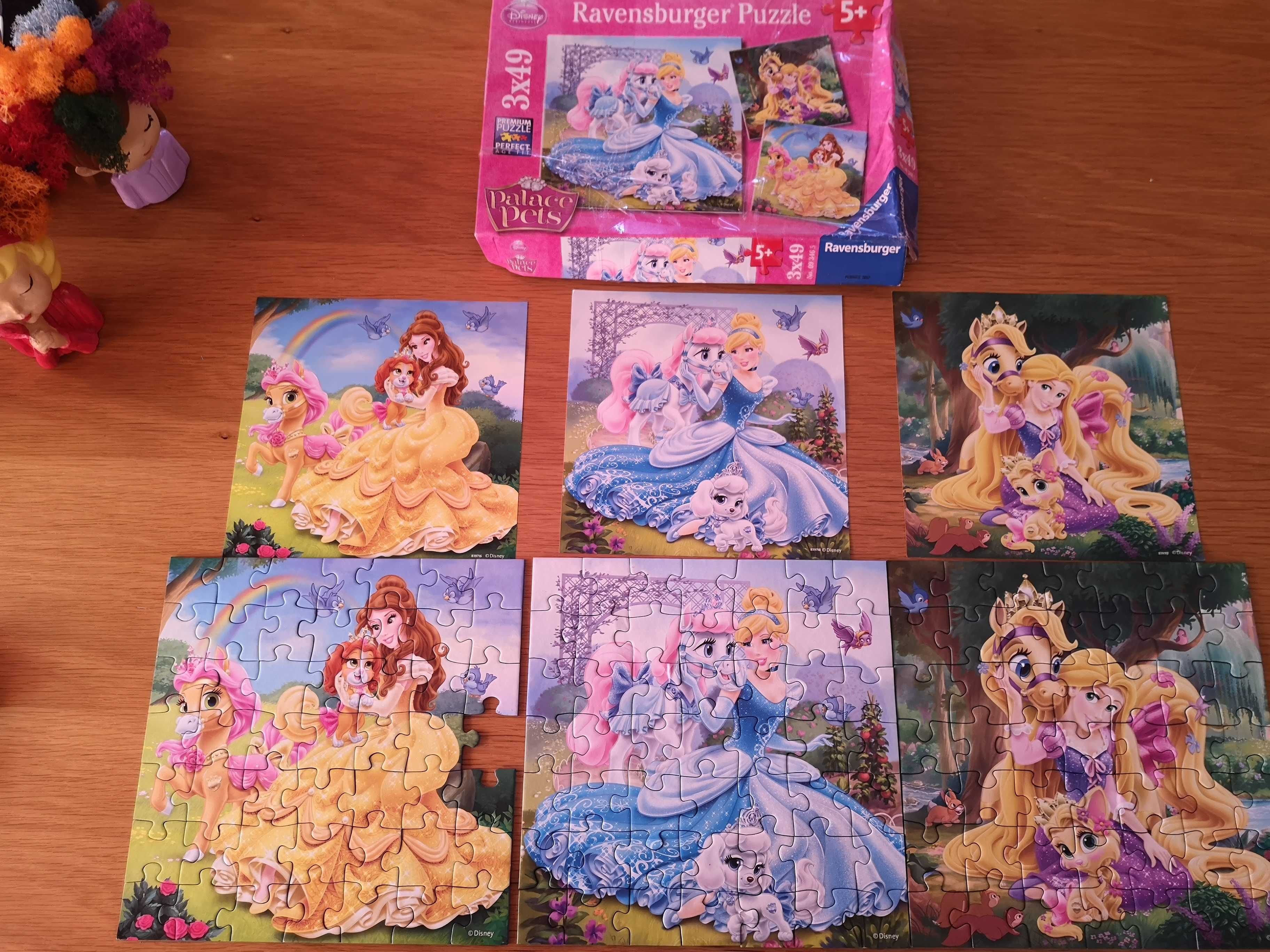 Пъзели 3х49части, Orchard Toys-Съвпадение и произнасяне, Скушита и др