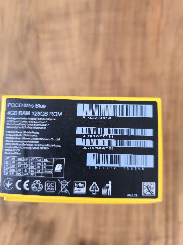 Продавам Xiaomi Poco M5s в добро състояние
