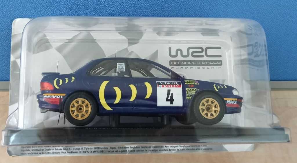 Macheta Subaru Impreza 555 Colin McRae Rallye GB 1995- IXO/Altaya 1/24