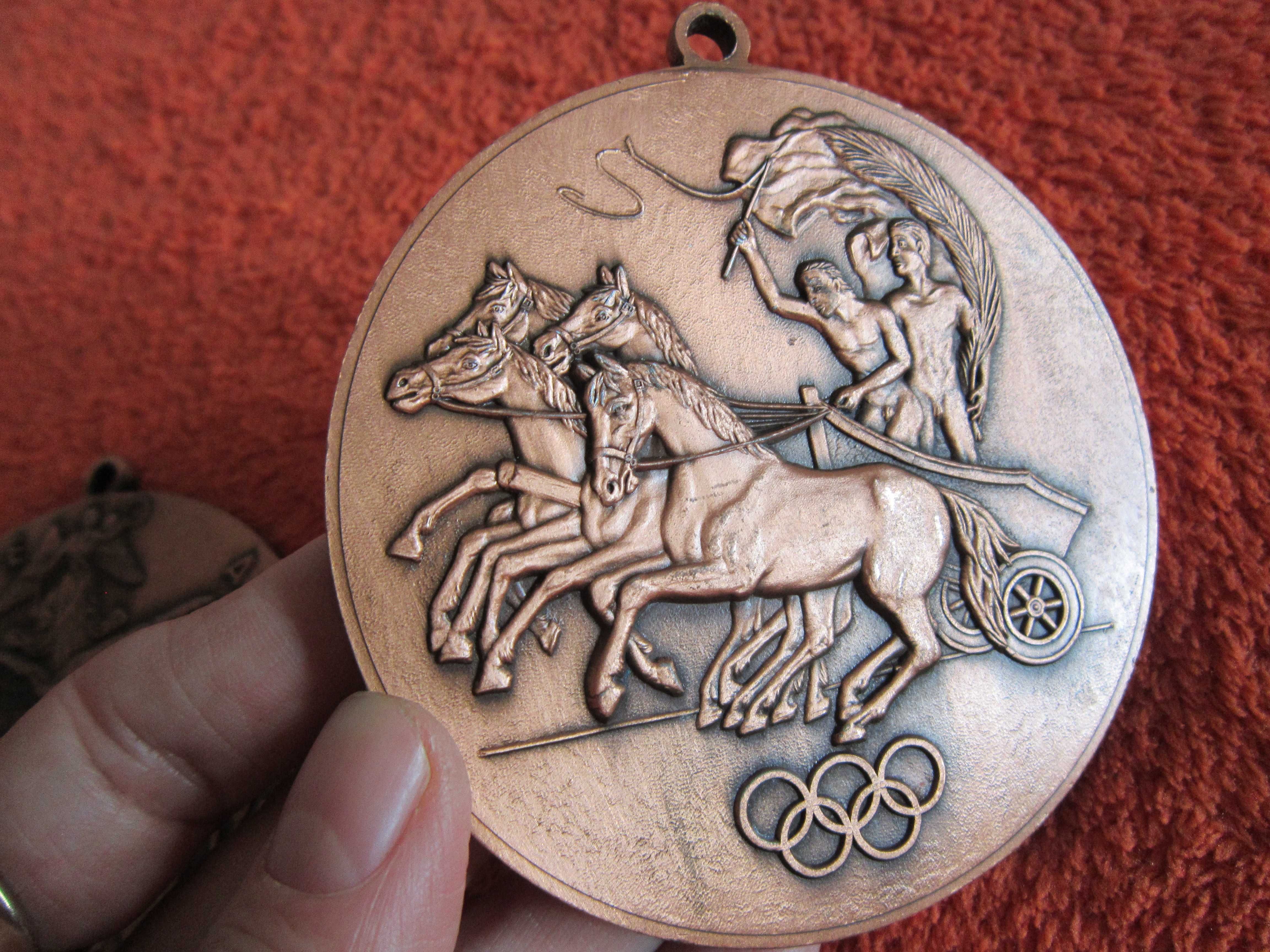cadou rar Medalii Olimpice Londra 1908,1948, Los Angeles 1932 bronz