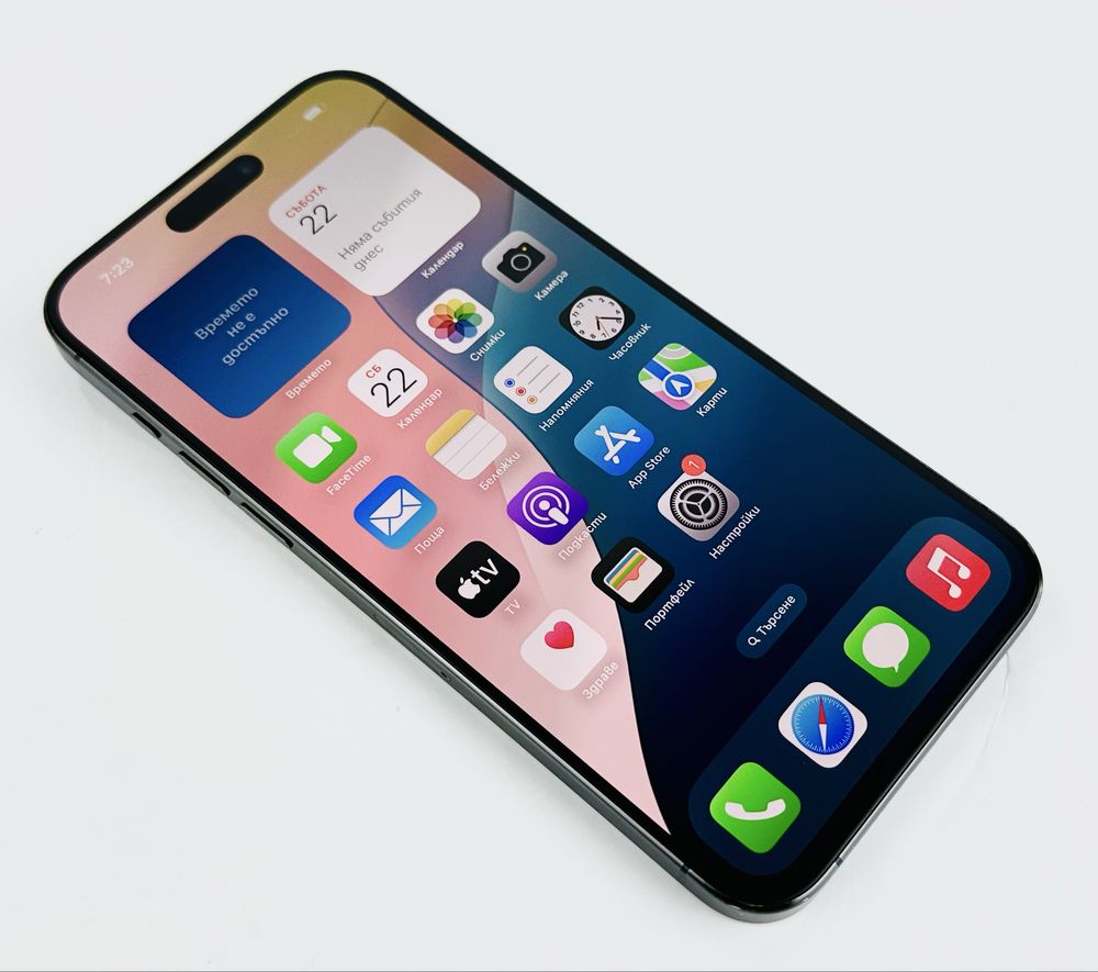 Apple iPhone 15 Pro Max 256GB Blue Titanium 91% Батерия! Гаранция!