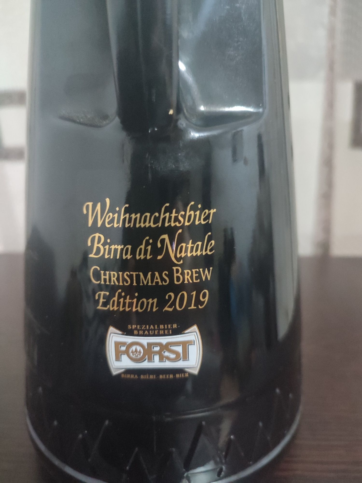 Sticla bere colectie .Bere Forst.Bira di Natale 2019