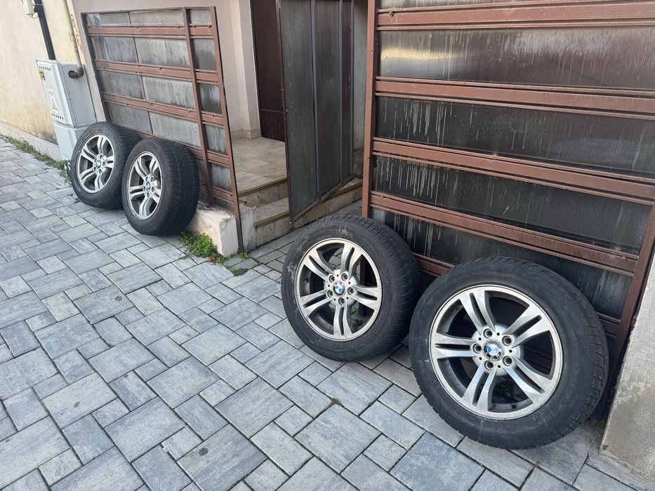 Set jante BMW X3 cu anv iarna Dunlop 235/55/R17