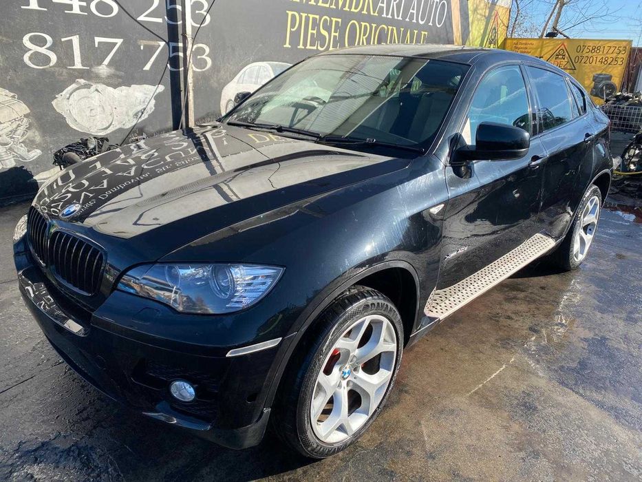 Dezmembrez bmw x6 e71 4.0D 306 cp n57d30B/bara x6/capota/far/aripa/