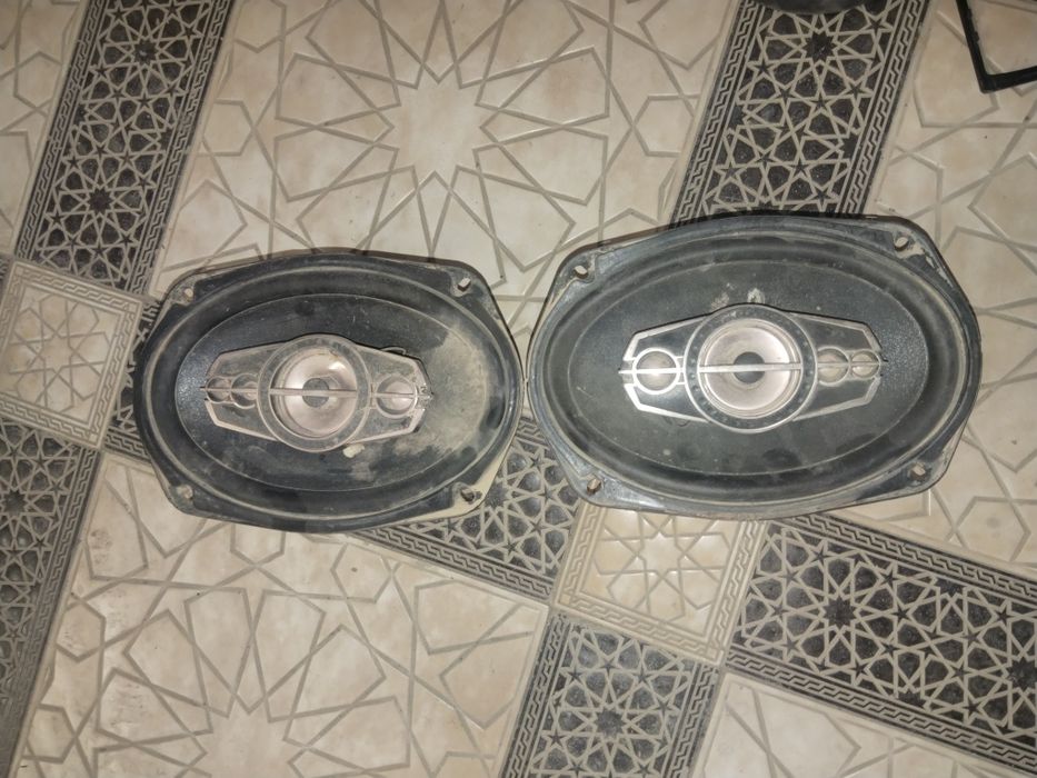 Авто колонки и магнитофон б/у