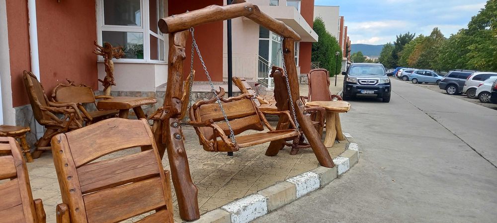 Уникална люлка - дъб масив